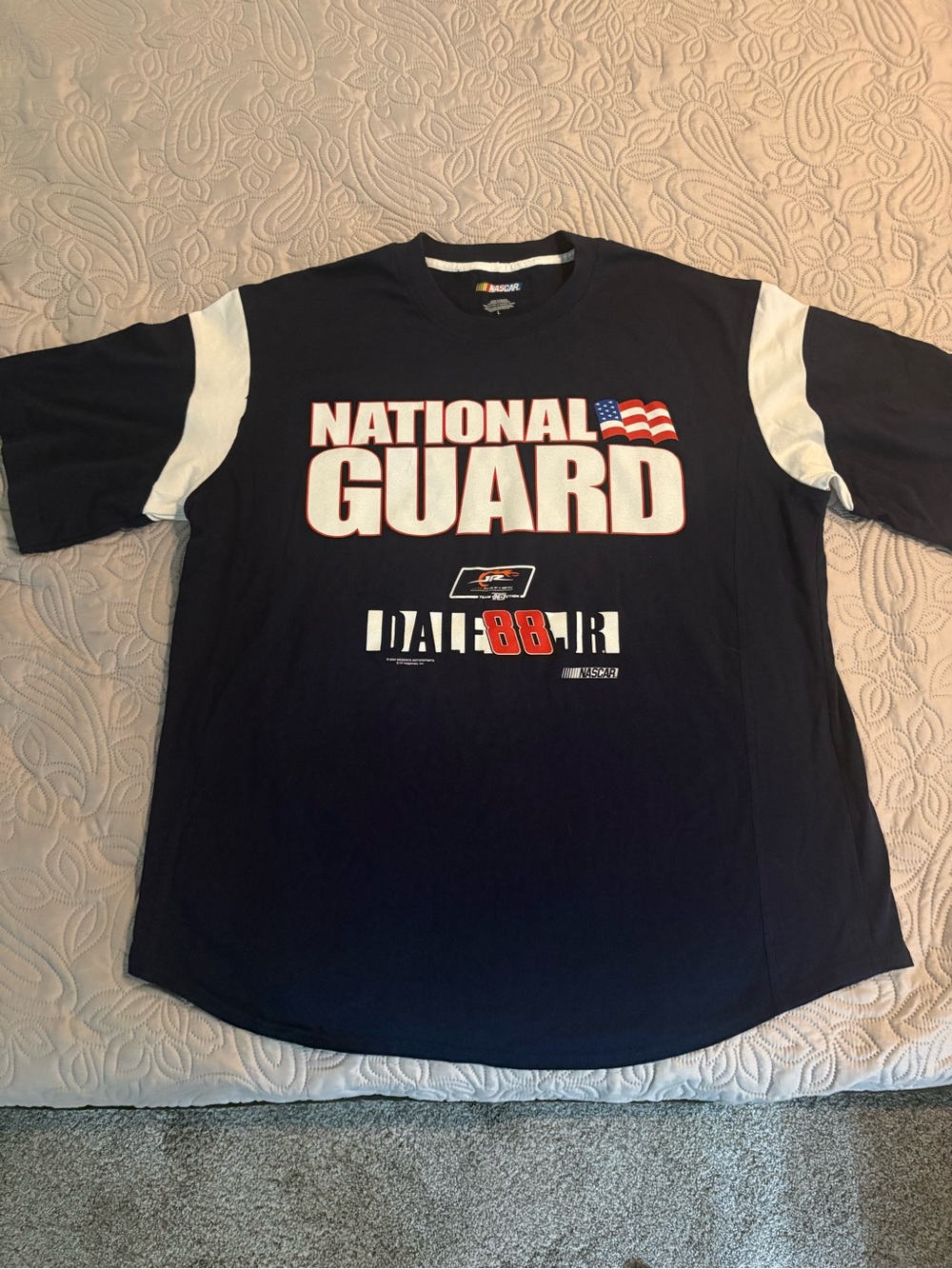 NASCAR National Guard Dale Jr #88 Jersey Style Shirt